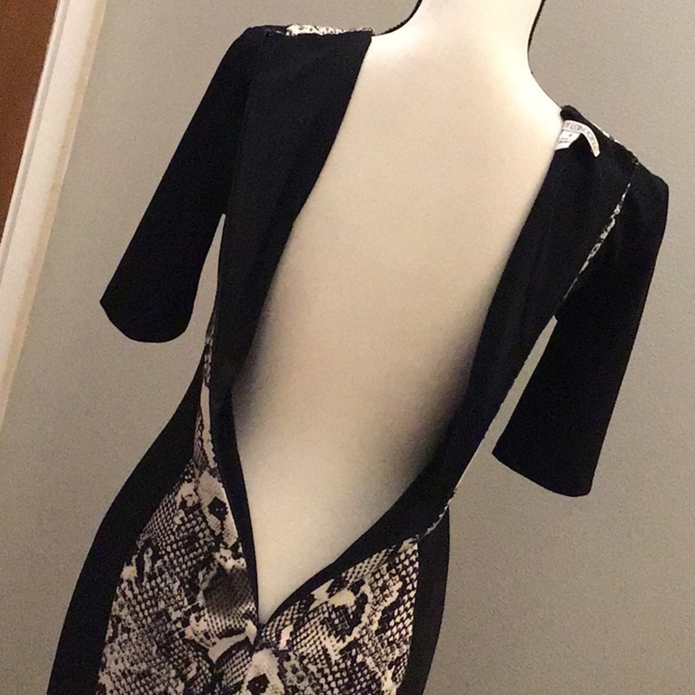 Python Snake Pattern Dress - image 5